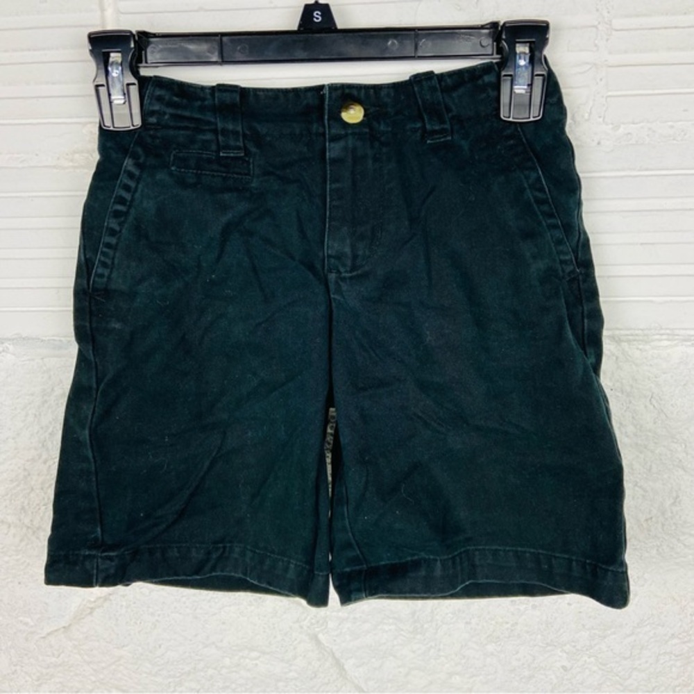 STEVE & BARRY’S chino cotton black adjustable waist boys shorts size 6